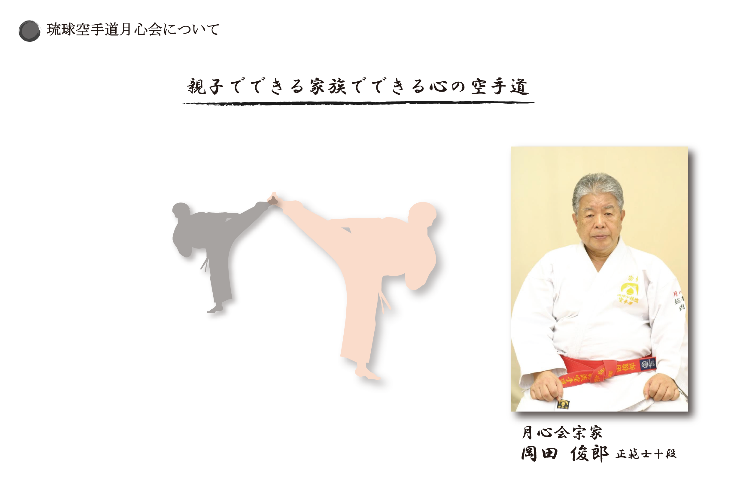 月心会宗家 岡田俊郎 正範士十段